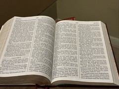 Holy Bible KJV Giant Print Concordance Red Letter Jimmy Swaggart Commentary Ed.