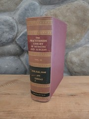 The Practitioners Library of Medicine and Surgery 1937 Eye, Ear, Nose, & Throat