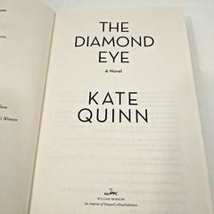 The Diamond Eye by Kate Quinn Novel Pre-owned Very Good Condition 434 Pgs Trade