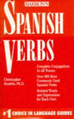 Spanish Verbs (English and – Paperback, by Kendris Christopher – Acceptable
