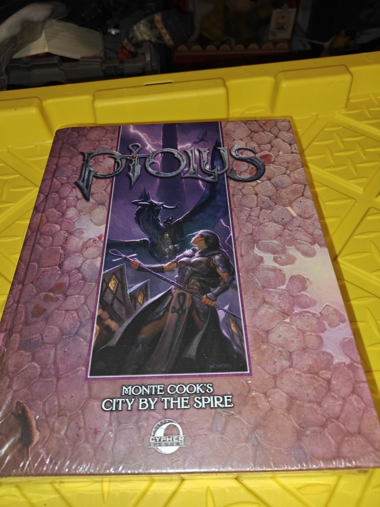 Ptolus: City by the Spire setting book – Cypher System Monte Cook Games See pics