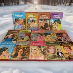 ✅Lot of 14 VTG Harlequin Romance Novels Fantasy/Romantic/Erotica/out of Print PB