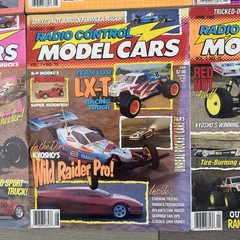 Radio Control Car Action & Model Cars Magazine Lot 6 1989, 1990 And 1992