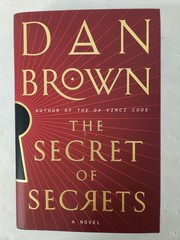 Secret of Secrets : A Novel by Dan Brown (2025, Hardcover)