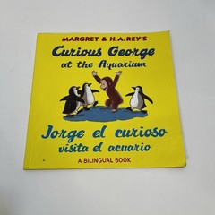 Lot of 4 Bilingual Spanish English Children Book Curious George Berenstain Bears