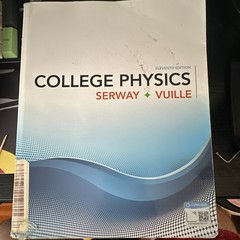 College Physics 11th Ed Serway Vuille PB Cengage Learning English