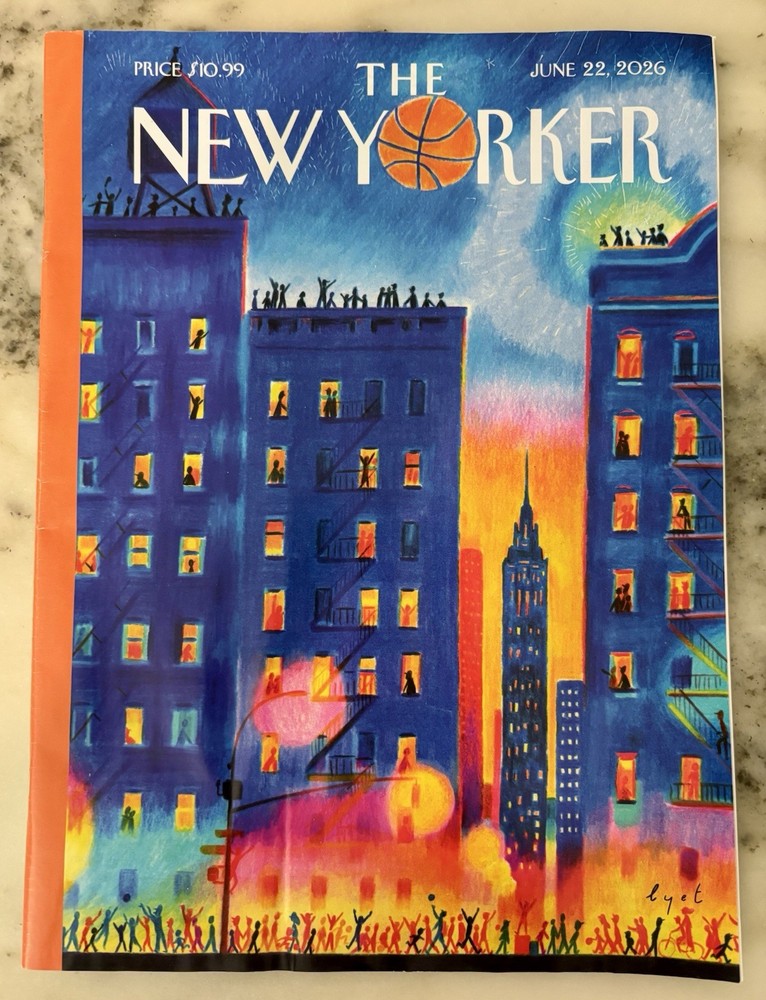 THE NEW YORKER MAGAZINE – JUNE 22 – NY KNICKS AFTER THE COMEBACK – BRAND NEW