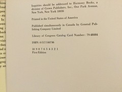 Flowers -by Robert Penn – First Edition – First Printing 1980