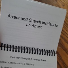 2024 Quick Reference Legal Guide Police Stops Questioning Search Arrest ID Force