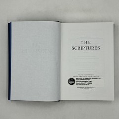 Vintage THE SCRIPTURES Institute For Scripture Research Hardcover 2000 Blue
