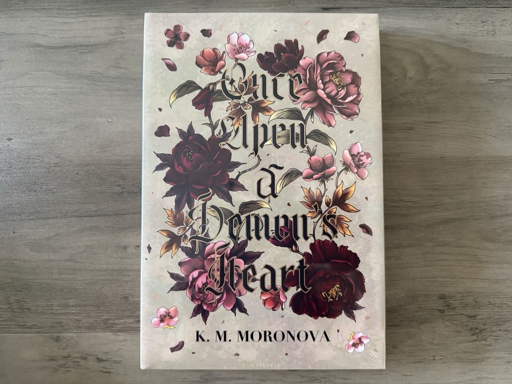 Once Upon a Demon’s Heart By K.M. Moronova – Bookish Box SIGNED – NEW & SEALED‼️
