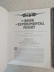 Monte Cook THE BOOK OF EXPERIMENTAL MIGHT Books 1 & 2 Malhavoc Press 2008 D20