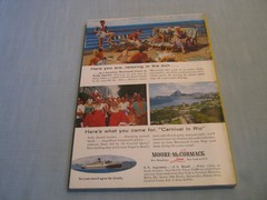 VINTAGE NATIONAL GEOGRAPHIC January 1956 ATHENS TO ISTANBUL Mauritius MONKEYS