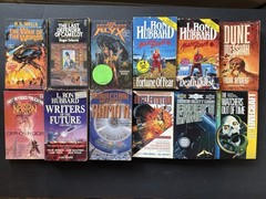 Vintage Science Fiction Paperback Book Lot x 24 Various Authors ACCEPTABLE