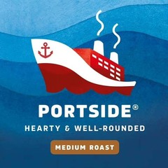 Best Coffee, Portside, Medium Roast, Ground Coffee, 100% Arabica, 12 oz