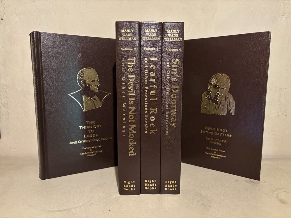 Nightshade Books Selected Short Stories of Manly Wade Wellman Vol. 1-5