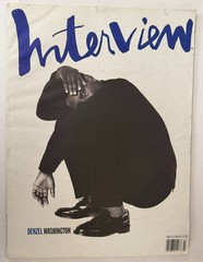 Interview Magazine July 1990 Denzel Washington