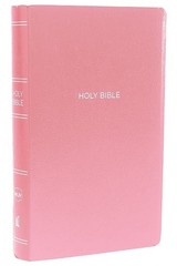 NKJV, Gift and Award Bible, Leather-Look, Pink, Red Letter Edition, (Paperback)