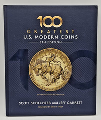 100 Greatest United States Modern Coins 5th Edition Hardcover Large 12×10 – NEW