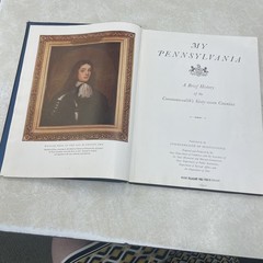 My Pennsylvania 1946 1st Edition HC Illustrated Penn Commonwealth History