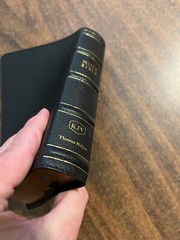 KJV Compact Bible – $89.99 Retail – Black Genuine Leather, Maclaren Series
