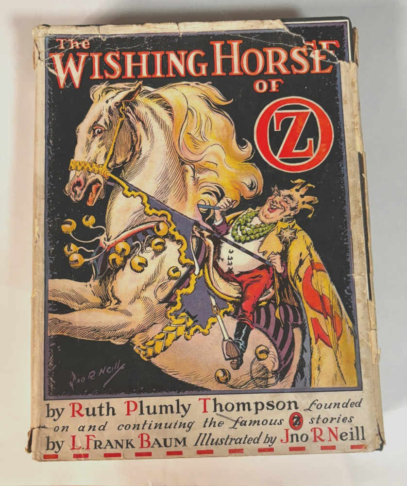 1935 WISHING HORSE OF OZ Ruth Plumly Thompson 1st Ed 12 Plates DJ John Neill