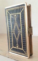 ANTIQUE MINIATURE BOOK OF COMMON PRAYER BIBLE, FINE BINDING WITH CLASP, 18
