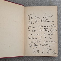 William L. Stidger Henry Ford The Man and His Motives 1923 Signed
