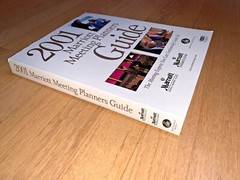 2001 MARRIOTT HOTELS MEETING PLANNERS GUIDE – 592 pages