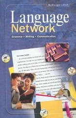 Language Network: Grammar, Writing, Communication, Grade 10 – Hardcover – GOOD
