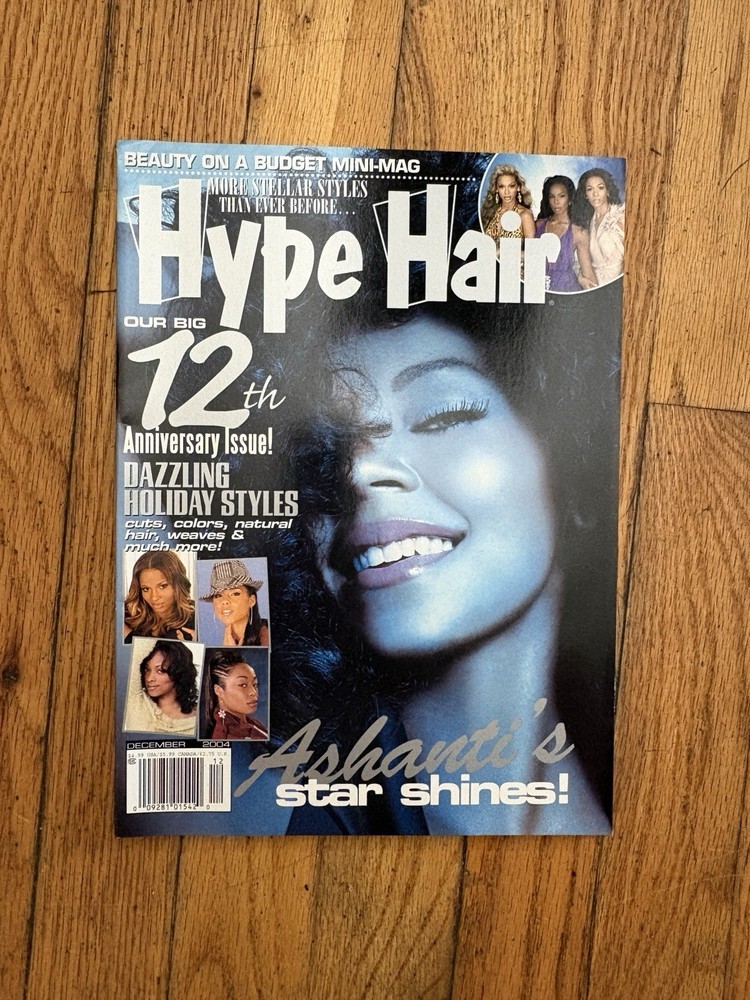 Hype Hair Magazine Ashante December 2004