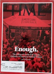 TIME Magazine (September 29, 2025) THE EPIDEMIC OF AMERICAN POLITICAL VIOLENCE