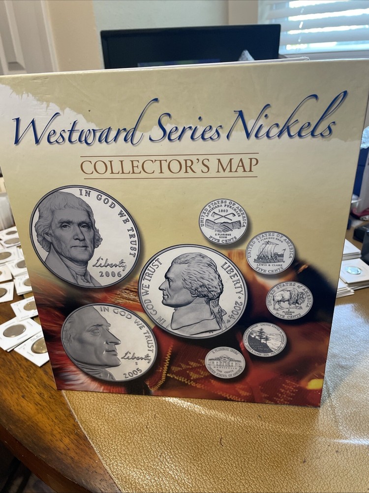 Westward Series Nickels: Collector’s Map by Whitman Publishing