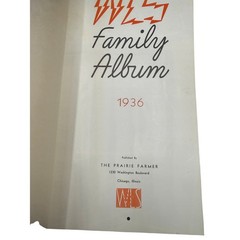 📻 Vintage 1936 WLS Family Album Prairie Farmer Chicago Radio History Booklet