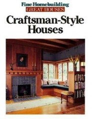 Craftsman-Style Houses (Great Houses) – Hardcover – GOOD