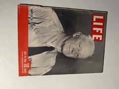 Life Magazine Lot of 8; 1942-44: Admiral Nimitz, B-29’s, Infantry, Chinese +
