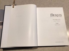 Les Etrusques E T L’Eroupe 1992 Book