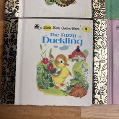 Vintage Little Little Golden Books Mini Lot Of 9