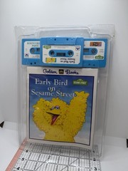 Golden Books Cassettes Sesame Street Big Bird Elmo Rosita Set