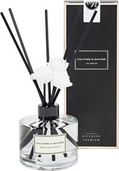 CULTURE & NATURE Reed Diffuser Set 6.7Oz (200Ml) English Pear & Freesia Scented