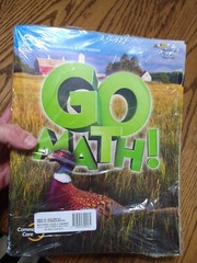 Go Math! Grade 5 Student Edition Set Pb 2016 Sealed 12 booklet bundle multi-vol.