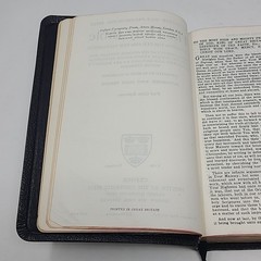 Holy Bible Brevier Self Pronouncing India Paper Great Britain Goatskin Oxford