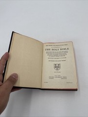 Vintage Oxford Self Pronouncing Holy Bible New Old Testament King James Bible