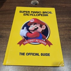 Super Mario Encyclopedia – Hardcover By Nintendo – Very Nice Book over 200 pages