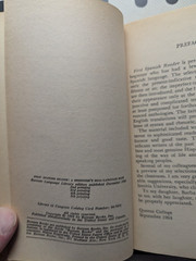 First Spanish Reader by Angel Flores 1964 Paperback A Beginner’s Dual-Language
