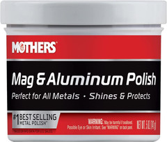 Mag & Aluminum Polish 5 oz Brilliant Shine for Uncoated Metals & Wheels