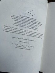 Harry Potter Half-Blood Prince 1st Edition Error 652 Pages & 11 Owls Diamond