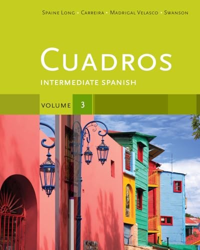 Cuadros: Intermediate Spanish (3) (World Languages) (English and Spanish Edi…