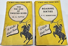 2 Different – Collins White Circle – Wild West Club – Paperbacks – Great Pair!
