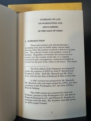 Plant Patent Seed Technology Agricultual Law Reference Library